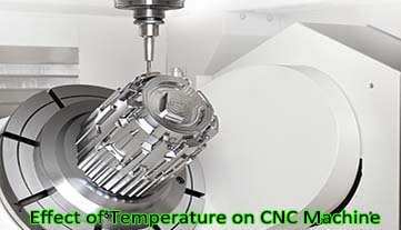 सीएनसी मशीन की सटीकता पर तापमान का प्रभाव