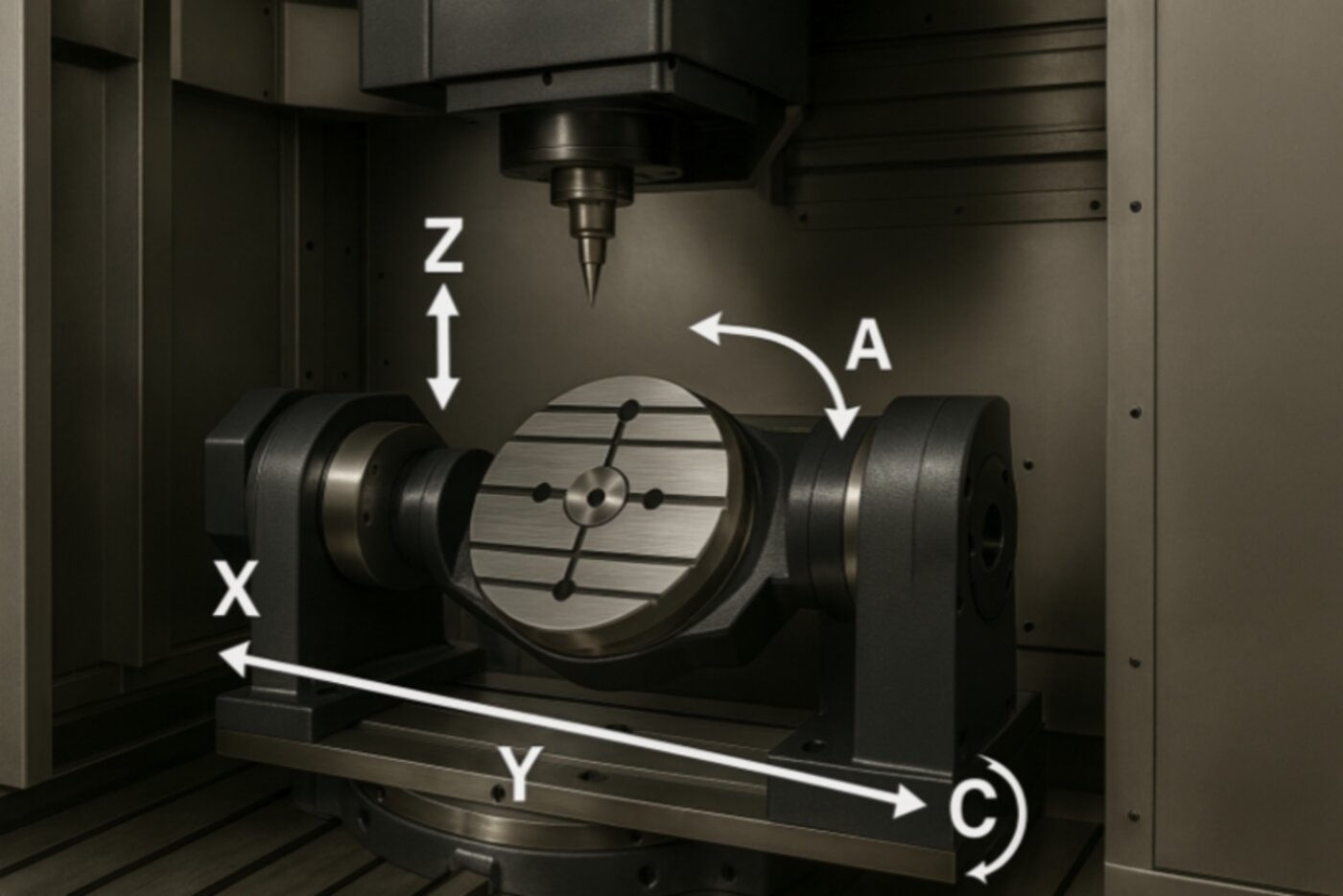 5-Axis Rotary Table Axes 5-Axis Rotary Table Axes