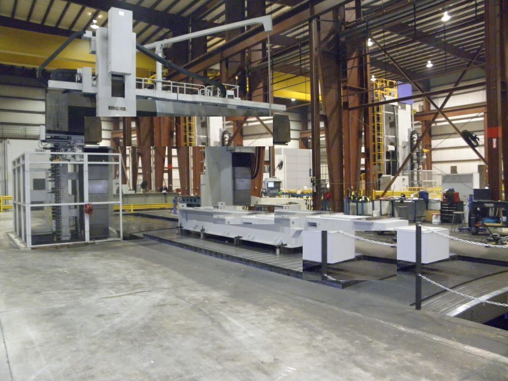 Heavy Duty CNC Machine in Workshop